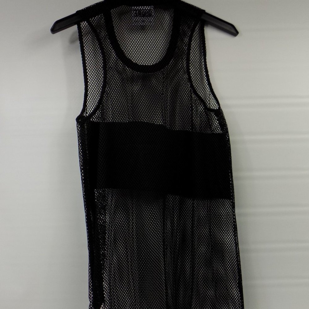 Shade London Mesh Zip Side Swim Coverup Sz XS NWT - Picture 4 of 7